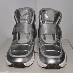 Calvin Klein Silver Sneakers